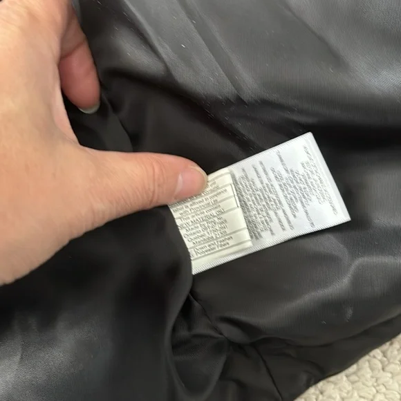 Ralph Lauren Black Women's Puffer Jacket Faux Fur Hood Sz S Small $340 - Picture 6 of 8